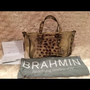 Brahmin Mini Asher tote handbag